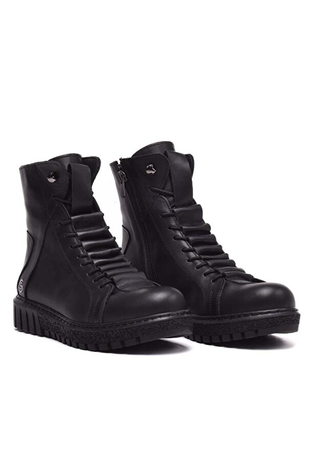 Rosco Kadın Hakiki Deri Bot-421 - 2