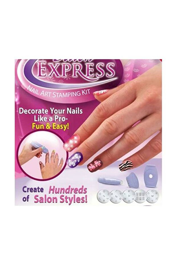 Professional Nail Art Stamping Kit