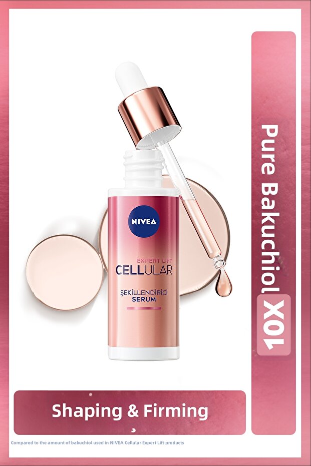 Cellular Expert Lift Sculpting and Firming Serum 30ml, Natural Retinol Alternative Bakuchiol