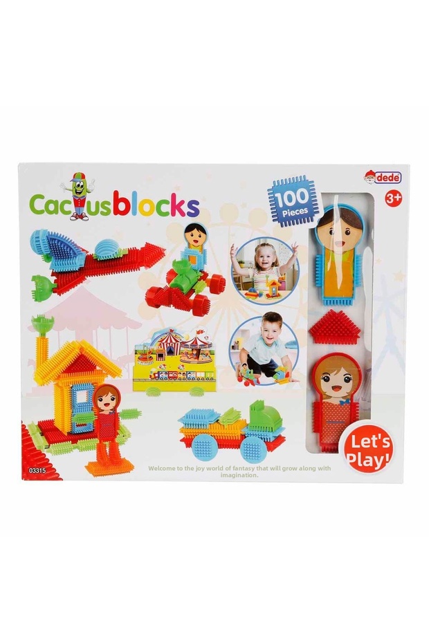 Domestic Production Block Set 100 Pieces + Educational Toy + Motor Skills + 3 Years and Above + Creativity