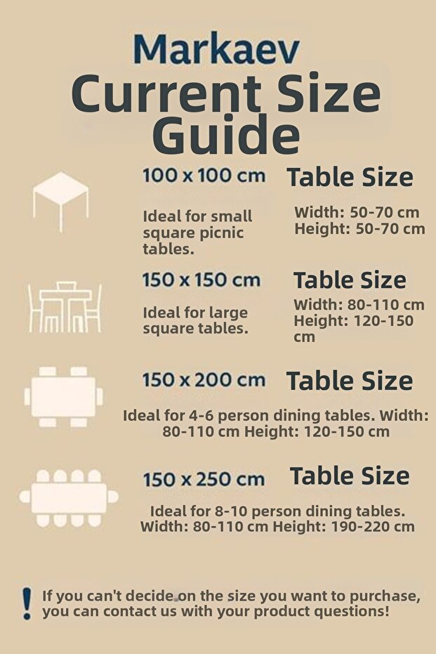 Gray Elegance Cotton Tablecloth Msaort0057 - 3