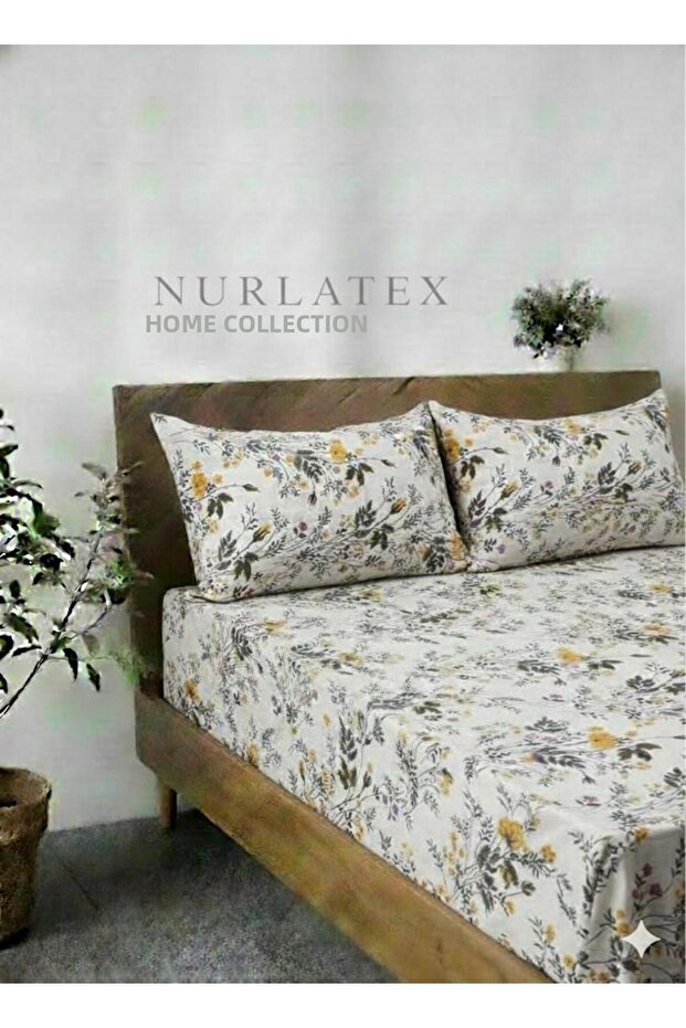 Super Size Elastic Bed Sheet Set - 1