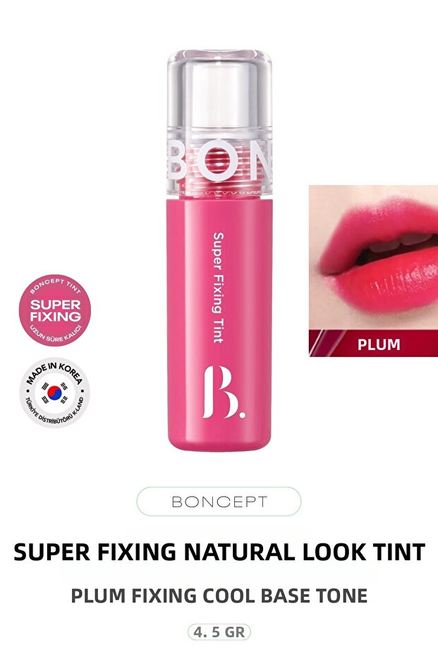 Korean Lip Tint Super Fixing Tint Offering a Natural Look