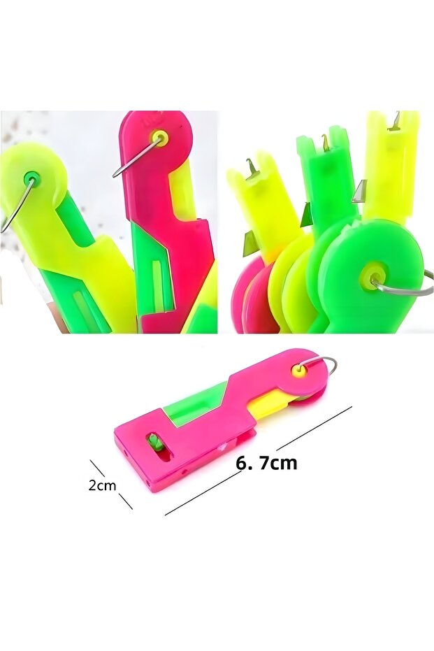 Thread Inserting Device Practical Needle Thread Inserting Device 3 Pieces - 2