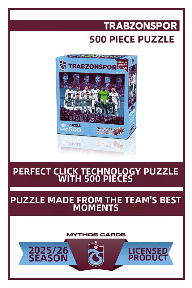 Team 2025/26 500 Piece Puzzle