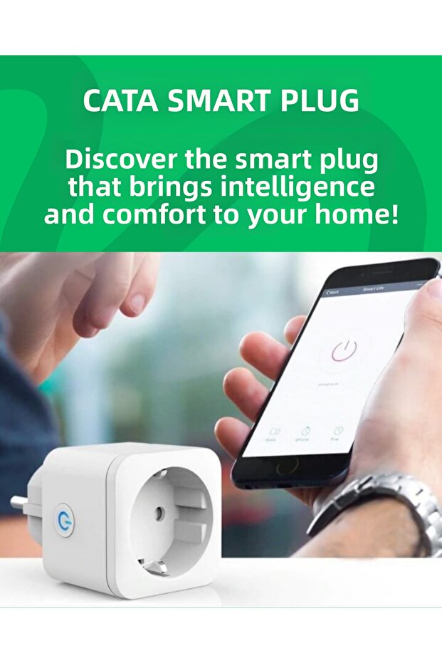 مقبس واي فاي ذكي Ct-4010 - التحكم عن بعد Tuya Smart Life