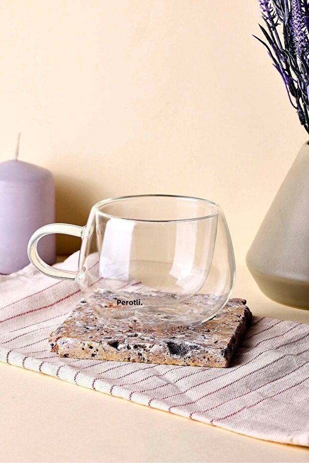 كوب سيدار مزدوج الجدار 150 مل - 2