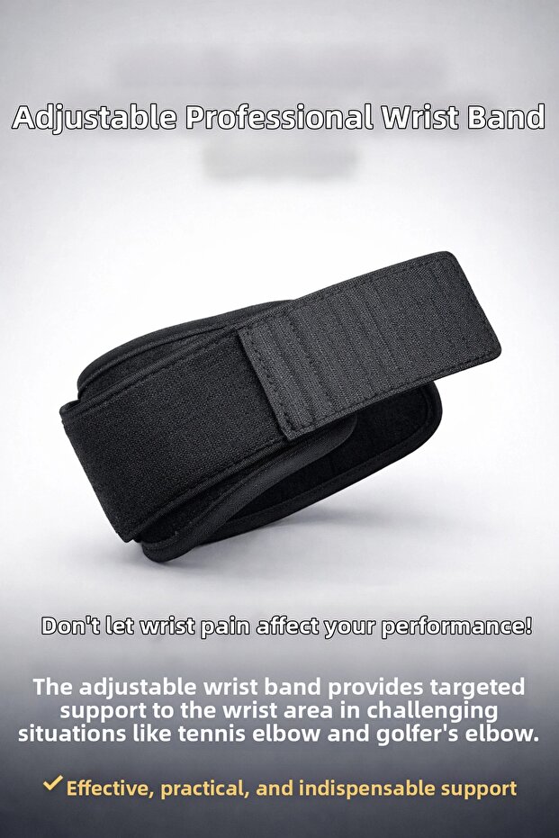 Adjustable Professional Elbow Brace – Strong Support for Tennis & Golf Elbows