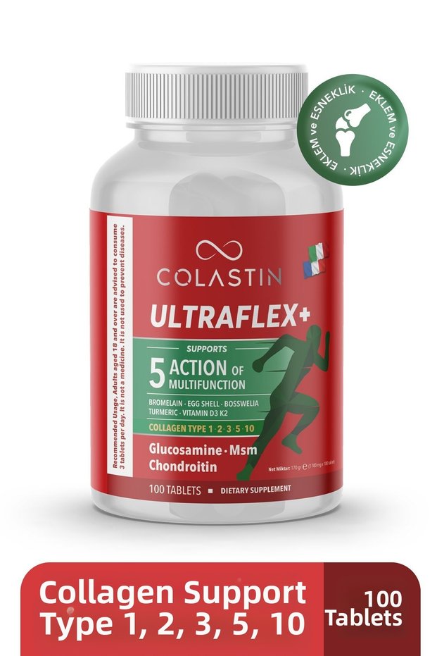 Ultraflex+ Tablet | Collagen 1 · 2 · 3 · 5 · | 100 Tablets
