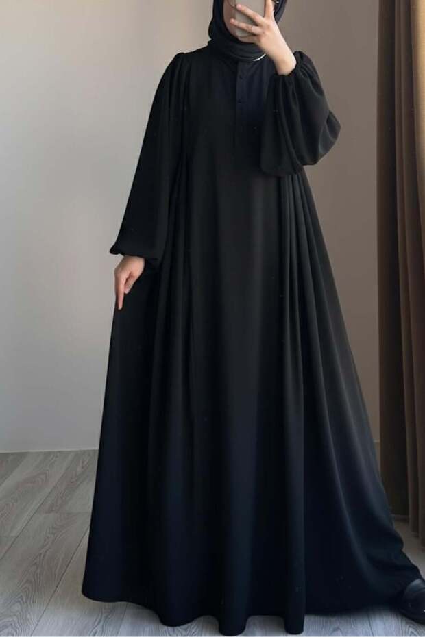 Sofia Elbise- Siyah - 1