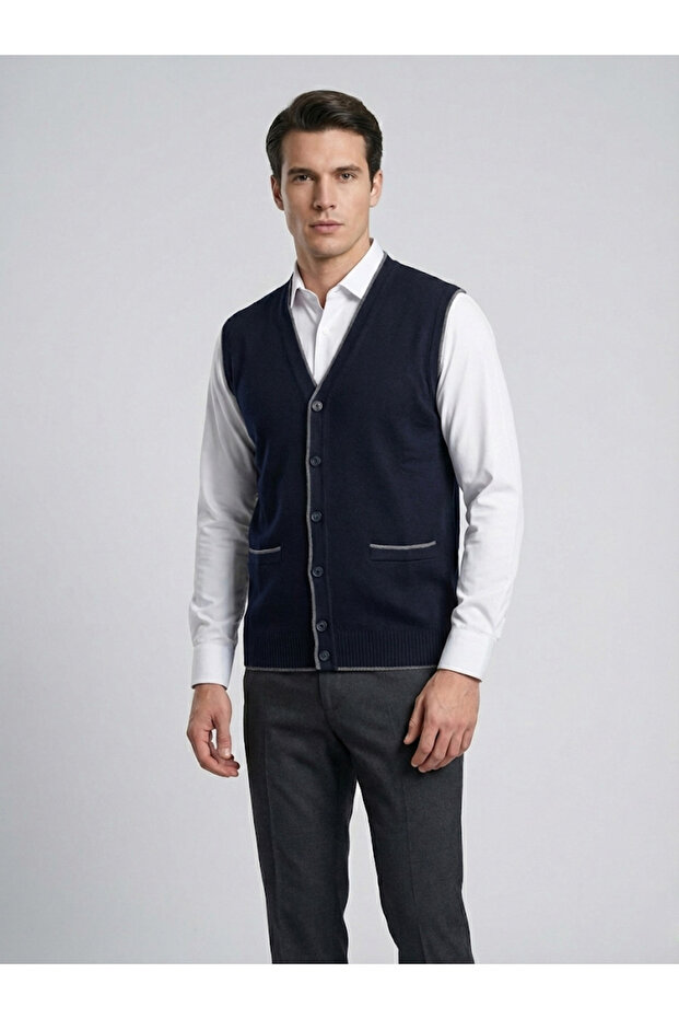 Fire Lamb Wool Vest-6692