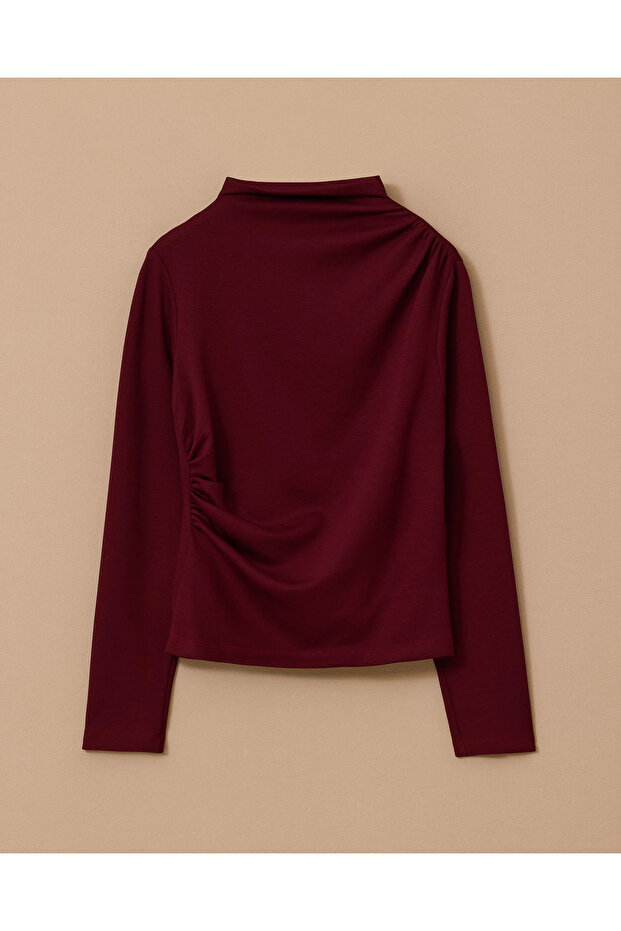 Drapeli Dar Kesim Bluz - 5