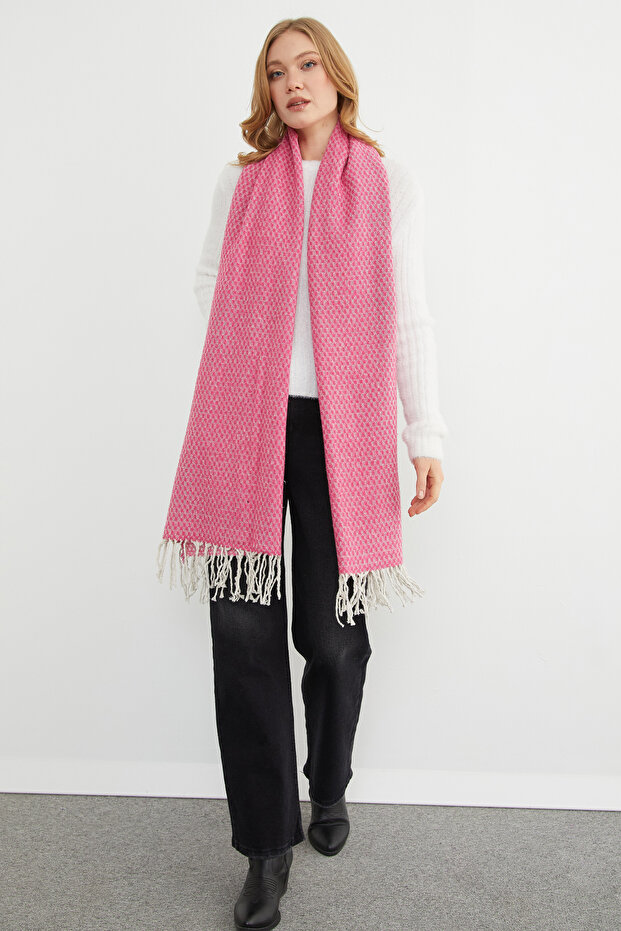 شال بنمط مربع - 2