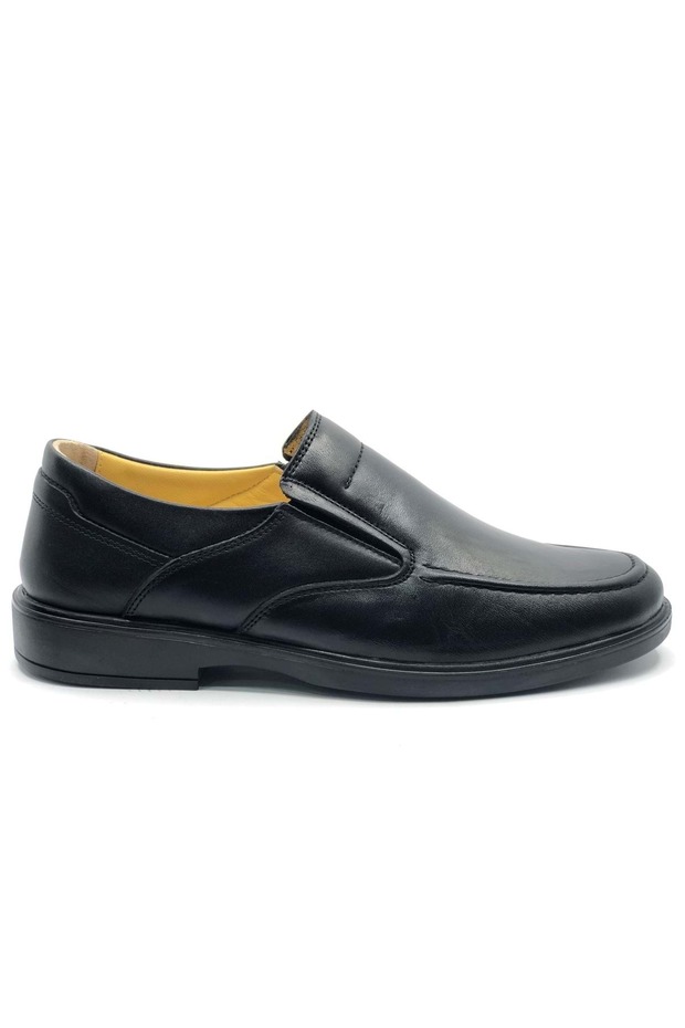 Kocamanlar tagy 427-3 genuine leather men's casual shoes black