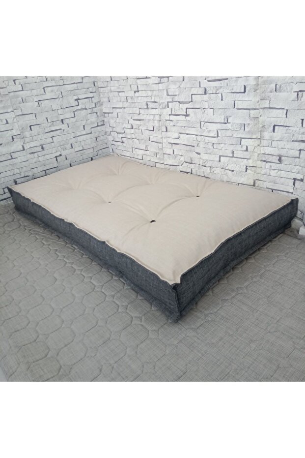 Bdphome Düğmeli Yer Minderi - 5