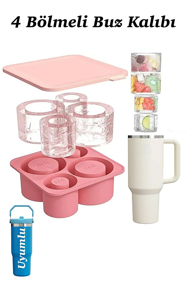 1.18 lt thermos compatible - silicone ice tray