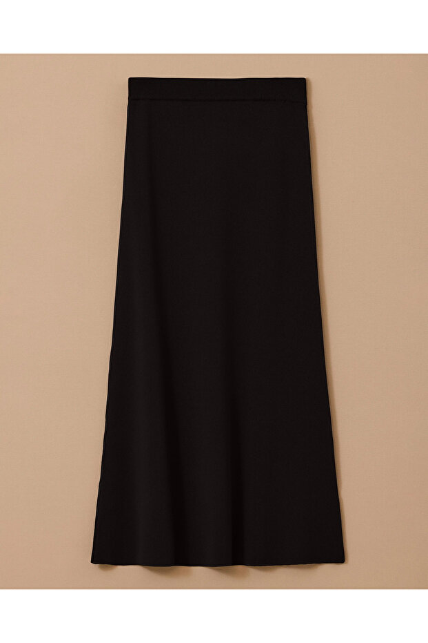 Fusta simplă croială din tricot - 5