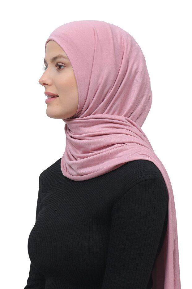 Hijab Combed Shawl Plain - 3