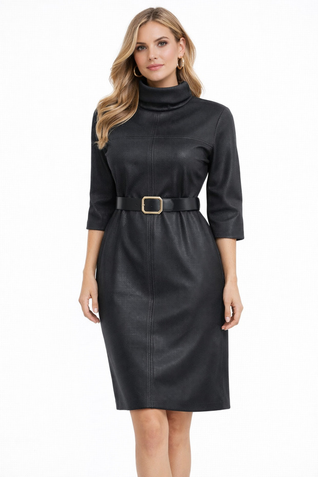 Degaje Yaka Elbise - 1