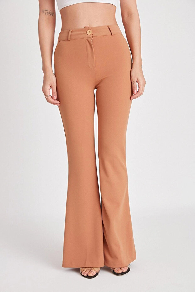 İSPANYOL CAMEL PANTOLON 50216 - 2
