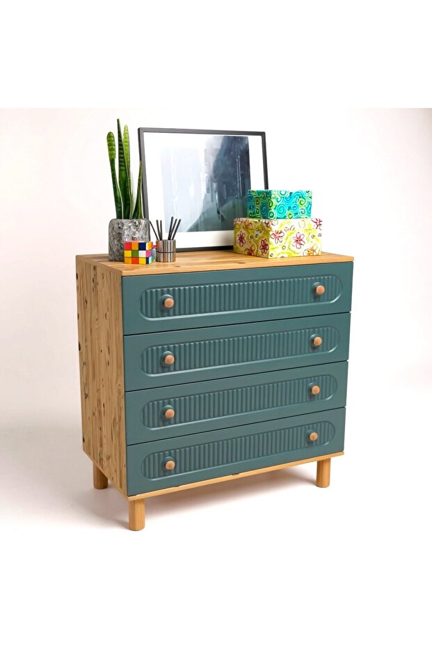 SALLY 4 Çekmeceli Mdf Şifonyer - 1