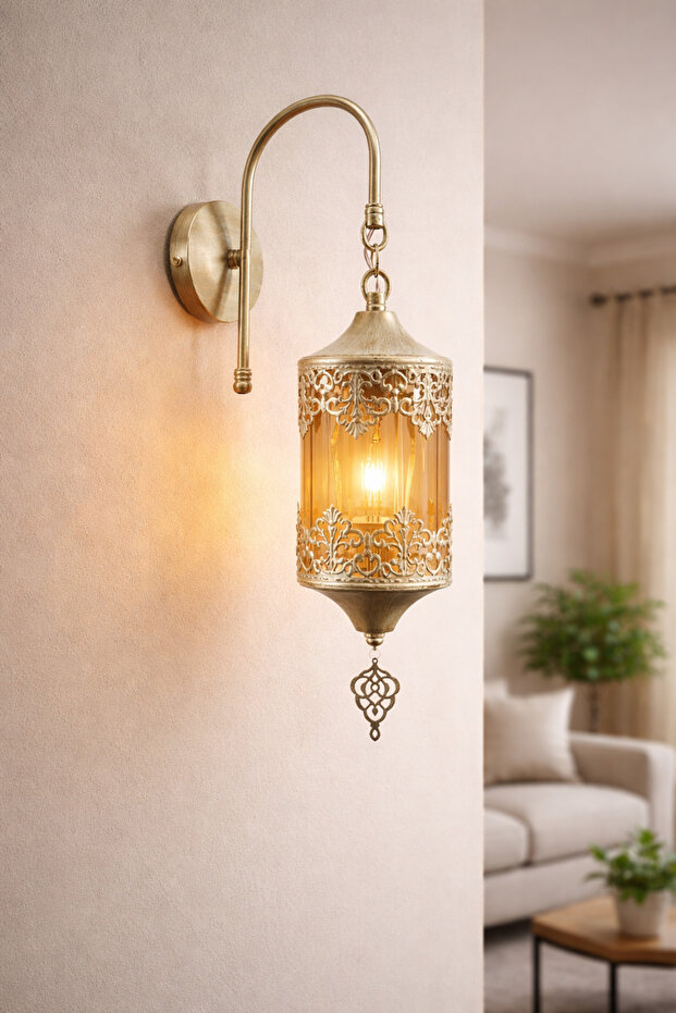 Otantik Patinalı Aplik - 1