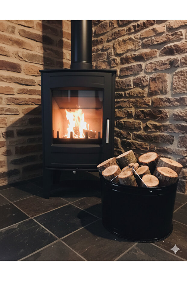 Odun Kömür Şömine Kovası - 1