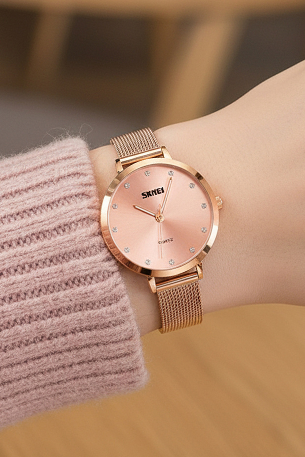 Women's Pink Gold Wristwatch 1291rg