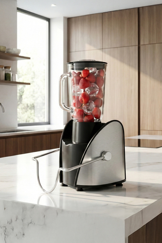Sj-3195 Solid Fruit Juicer Blender Set - 2