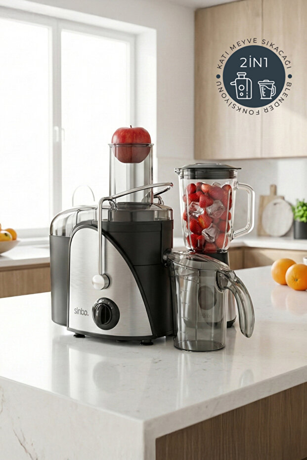 Sj-3195 Solid Fruit Juicer Blender Set - 3