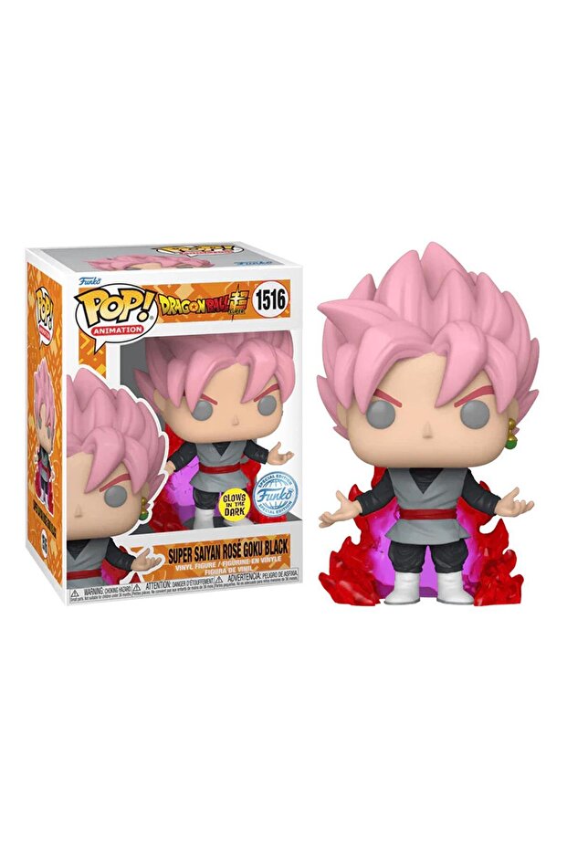 Dragon Ball Super - Super Saiyan Rose Goku Black Glow Funko Pop in the Dark Special