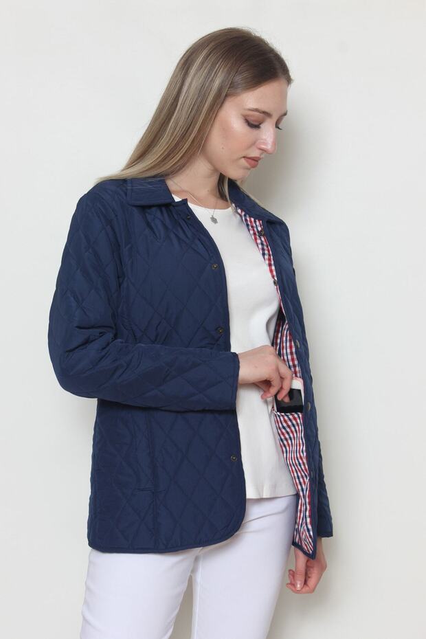 Kadın Kapitone Mont - 1