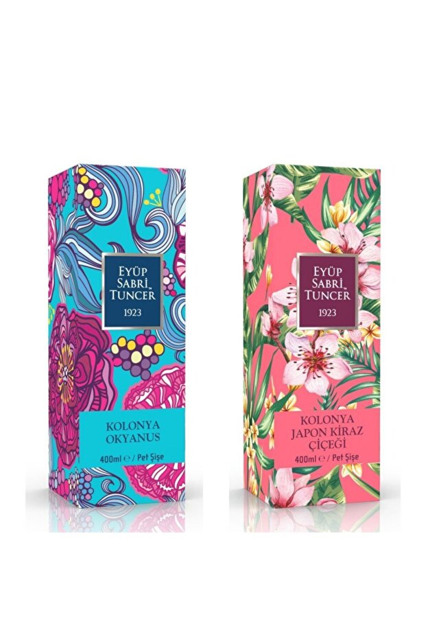 Ocean and Japanese Cherry Blossom Cologne 2-Pack 400 ml and 400 ml
