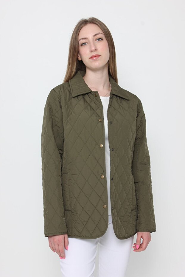 Kadın Kapitone Mont - 6