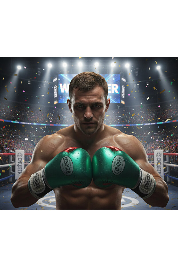 Ultra High Parlak Deri Boks Eldiveni - 1