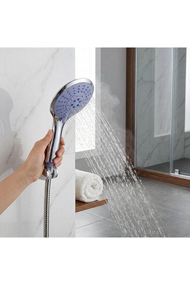 Elvis 5F 12 Cm Çap Krom Duş - 3