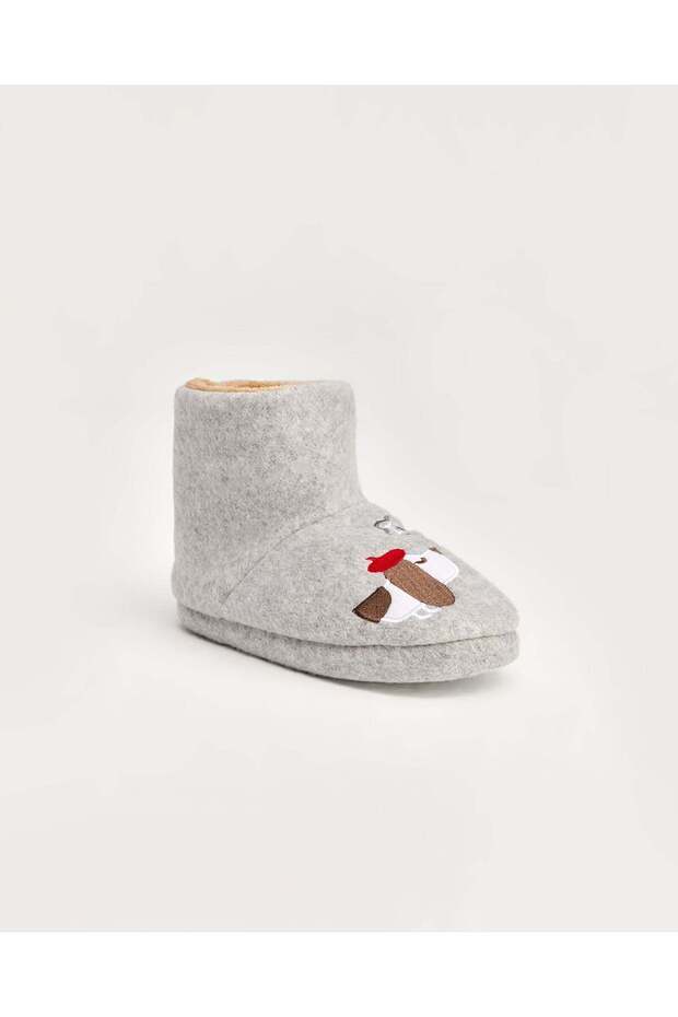 Kadın Köpek Figürlü Panduf - DEGG - 2