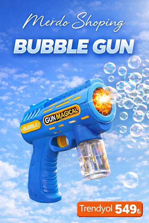 baloncuk tabancası mavi - 7