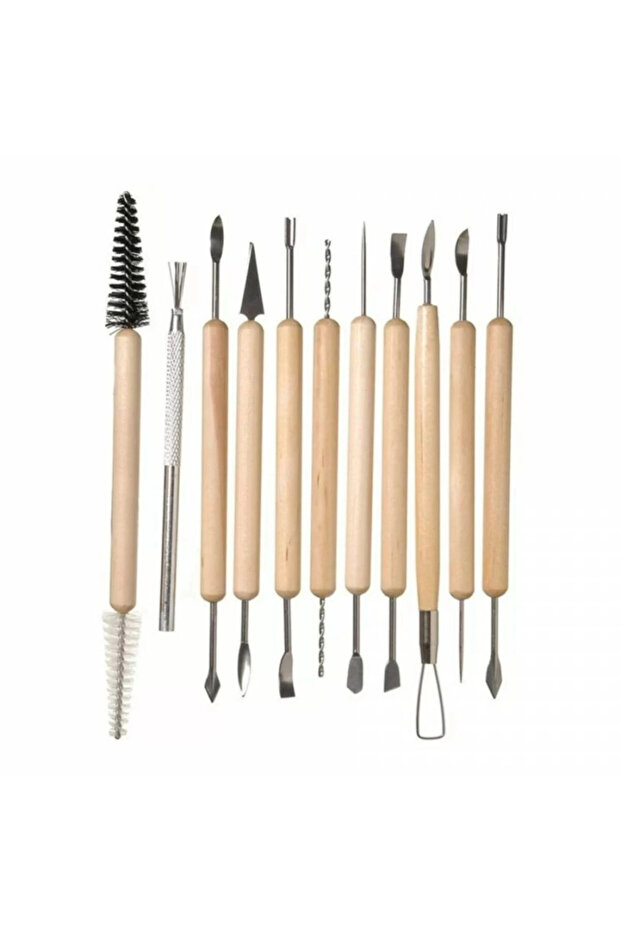 Ceramic Modeling Carving and Cleaning Detail Set of 11