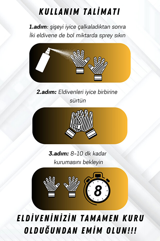 Kaleci eldiveni tutuş spreyi - 4