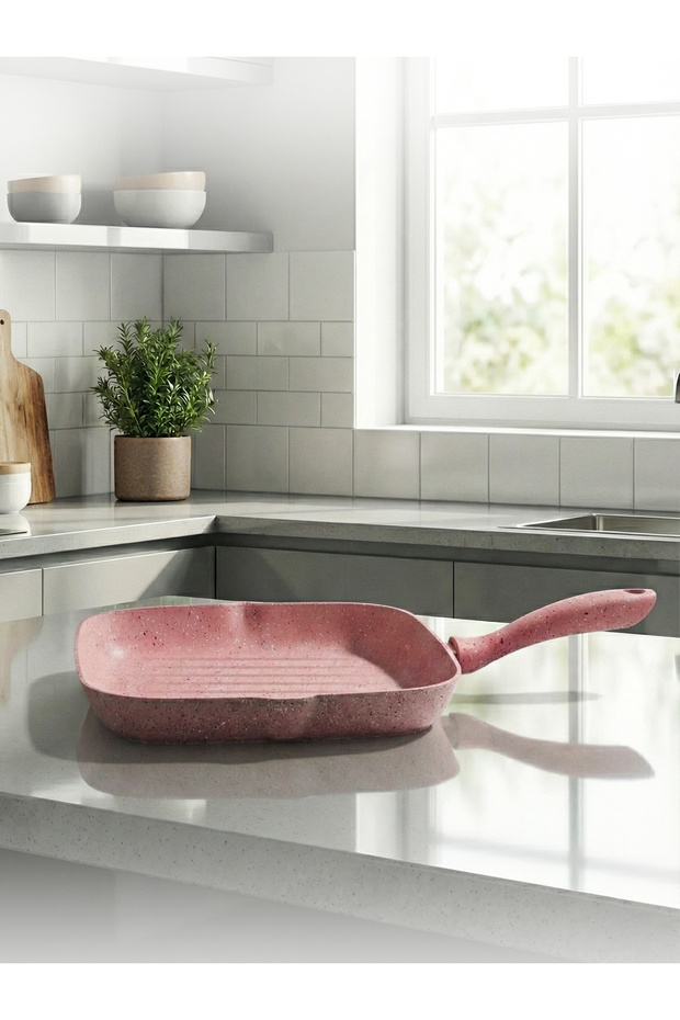 Germanitium 28 cm Granit Gril Tava 3mm - 1