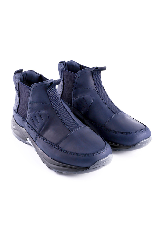 حذاء BLITZ-G رجالي من الجلد باللون الأزرق الداكن - 2