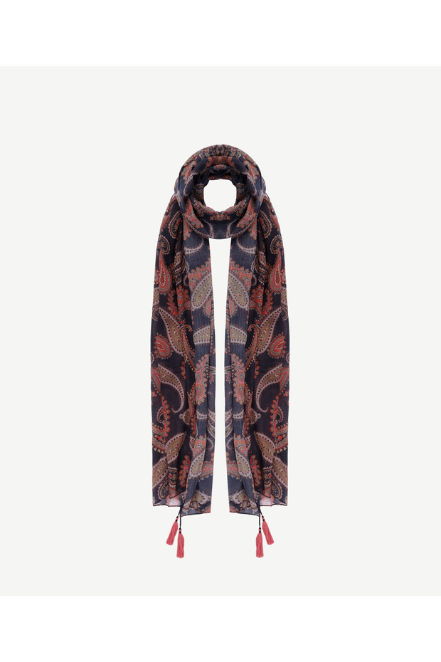 Karışık Desenli Şal - 1
