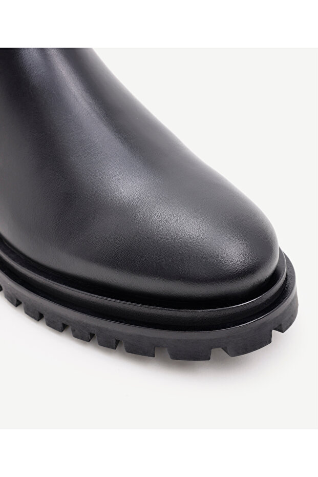 Lastikli Deri Bot - 2