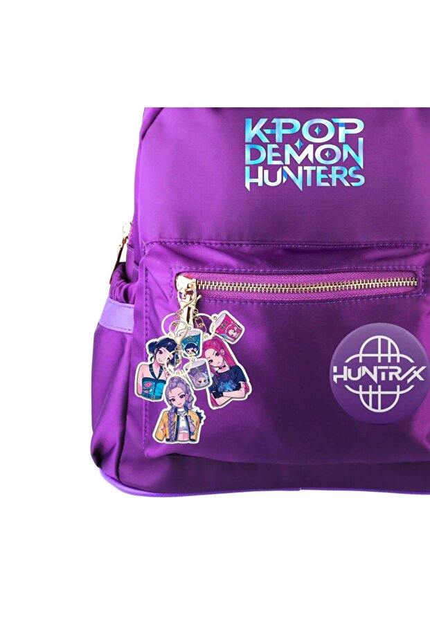 Kpop Demon Hunters Huntrix Acrylic Keychain Set