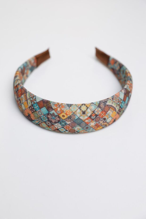 تاج بنمط عرقي بألوان مختلطة - 4