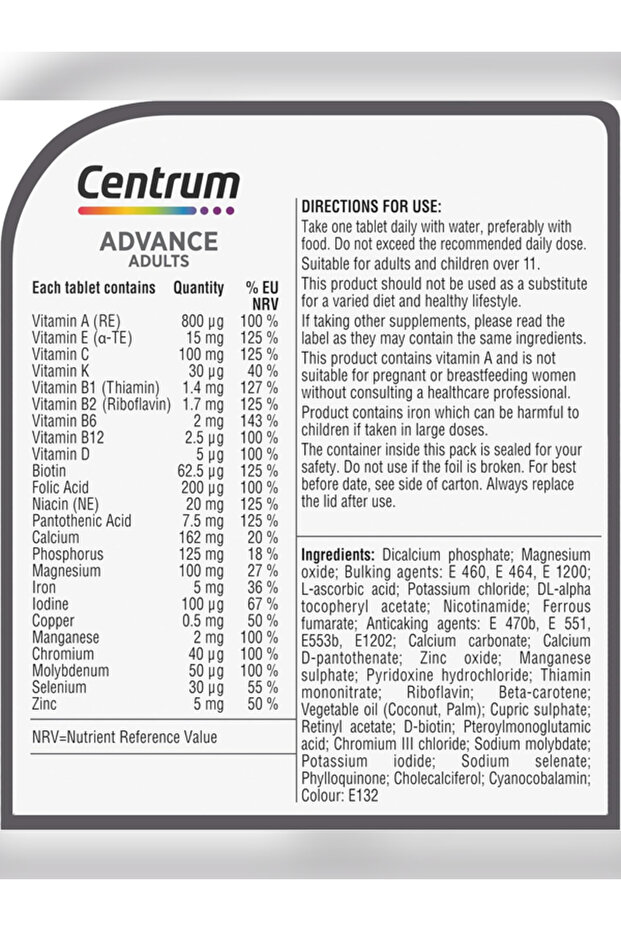 Advance Adults 30 Tablet - 5