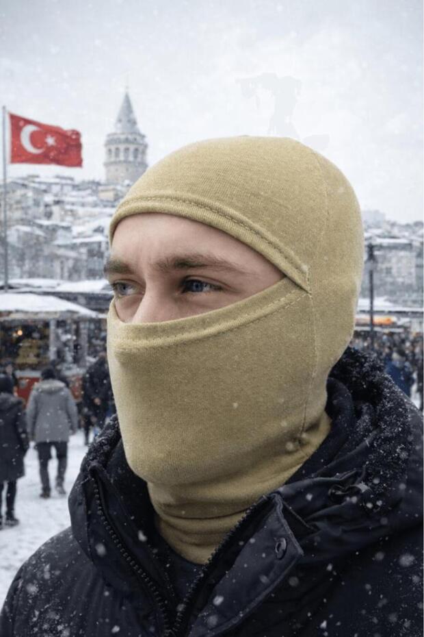 قناع ثلجي حراري للجيش للجنسين بالاكلافا 0//بيج