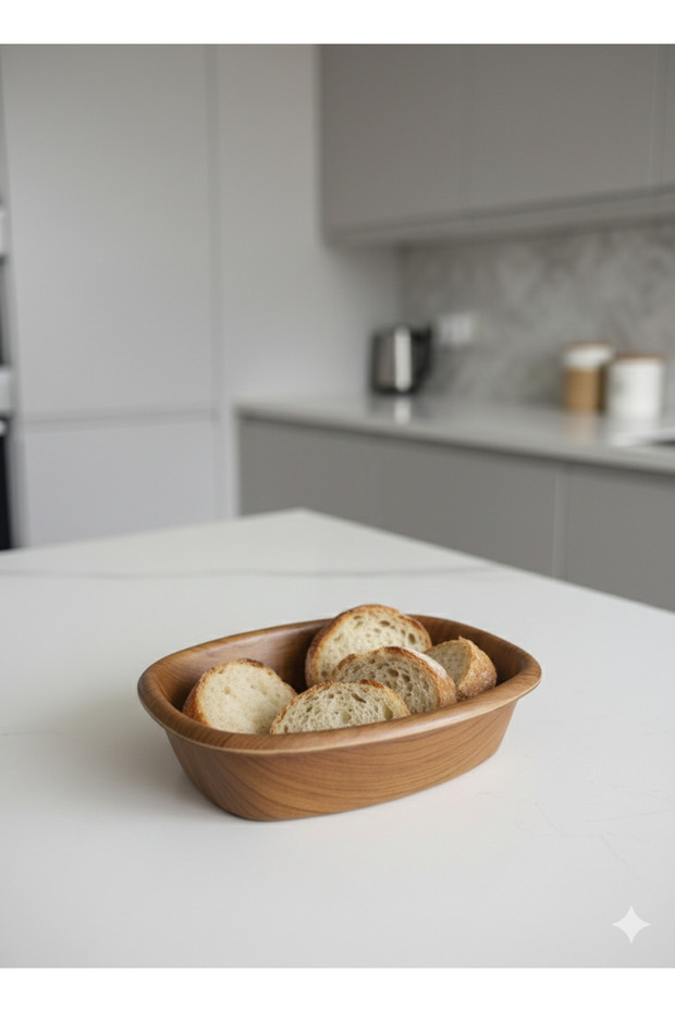 سلة خبز بيضاوية صغيرة الحجم - 2