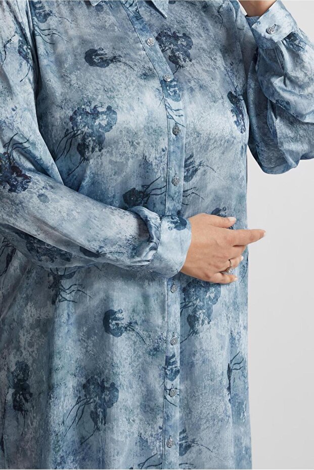 تونيك ساتان منقوش 20738 - 3